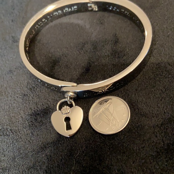 Brighton , my flat in London hinged bangle , NWOT - Picture 8 of 8